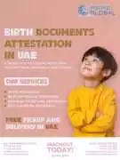 Birth Certificate Legalization & Attestation S, Abu Dhabi