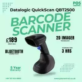 Datalogic QuickScan QBT2500 Bluetooth 2D Scanner , £ 189