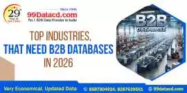 Top Industries That Need B2B Databases in 2026, Delhi