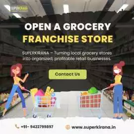 Open a Grocery Franchise Store with Trusted Brand , Noida