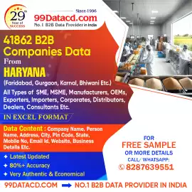 Download Verified Haryana Company List, Delhi
