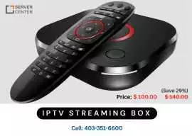 Buy an IPTV Streaming Box for Smart Entertainment, $ 100
