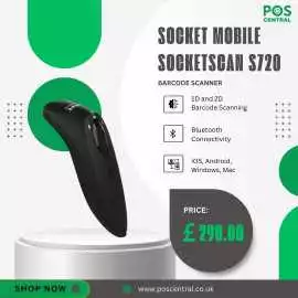 SocketScan S720 Bluetooth Barcode Scanner – Fast &, £ 290