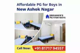 Affordable PG for Boys in New Ashok Nagar | Dreame, New Delhi
