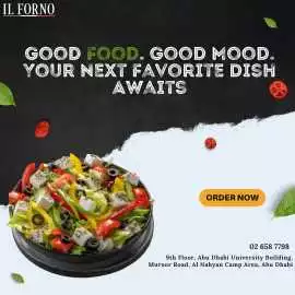 Experience Real Italian Flavors at IL Forno, Abu Dhabi
