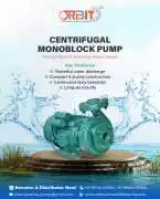 High-Efficiency Centrifugal Monoblock Pump for Agr, Ahmedabad