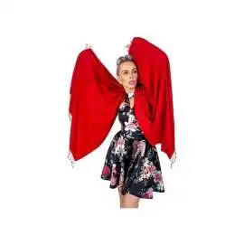 Burgundy Pashmina – Soft & Warm, $ 92
