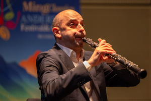 Domenico Orlando, Xiaoming Wang, Mei Diyang and David Pia play Mozart