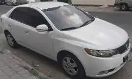 Kia Forte 2011 White, Latakia