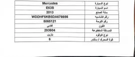 Mercedes E 350 Gulf Import 2005, Aleppo