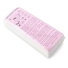 100Pcs capelli Strisce rimozione Ceretta Ceretta depilatoria Papers attrezzo di bellezza - 1