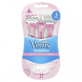 Di Venere Gillette donne sensibili Disposable Razors - Confezione da 3 - 1