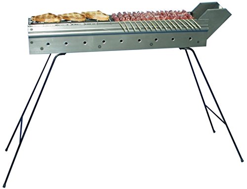 FBM2 SRLS Cuocispiedini a carbonella C 80 Inox, Acciaio