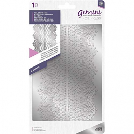 Gemini Crafter' s Companion Hot foil stamp die – elementi vintage Lace - 1