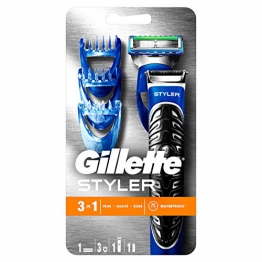 Gillette Fusion ProGlide Styler Rasoio Regolabarba. Regola, Rade e Rifinisce - 1