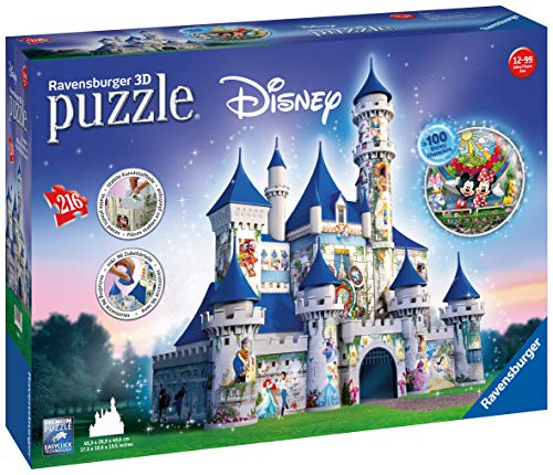 Ravensburger Italy Castello Disney Puzzle 3D, 12587