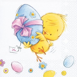 Servietten Ostern Easter Run - 20 tovaglioli per Pasqua, 33 x 33 cm - 1