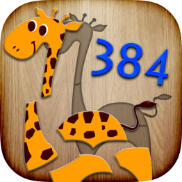 384 puzzles per bambini - gioco educativo per insegnare ai bambini le loro prime parole e la pronuncia - 1