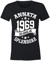6TN Le Donne realizzate nel 1969 50 Anni di Stupenda Maglietta del 50esimo Compleanno - 1