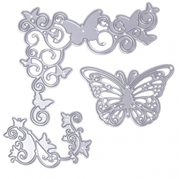 Amoy.B in Acciaio al Carbonio DIY Die Die Die DIY goffratura Die Die Fustella, Butterfly, A - 1