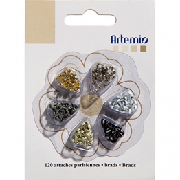 Artemio. 12" Mini Brad 120/Pkg-Classic - 1