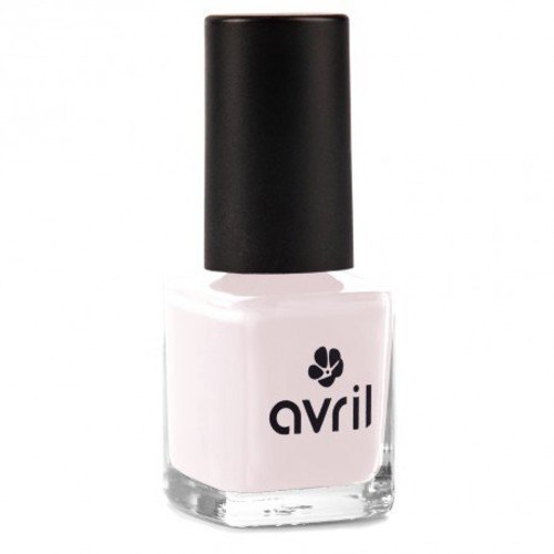 AVRIL – Smalto Vegano Senza Prodotti Chimici – Tonalità Latte di Rosa n. 631 – Facile Applicazione, Non Testato su Animali – 7ml