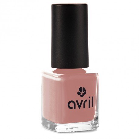 AVRIL – Smalto Vegano Senza Prodotti Chimici – Tonalità Nude – Effetto Brillante, Facile Applicazione – Non Testato su Animali – 7ml