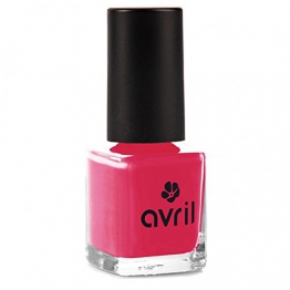 AVRIL - Smalto Vegano Senza Prodotti Chimici - Tonalità Sorbetto Fragola - Effetto Brillante, Facile Applicazione - Non Testato su Animali - 7ml - 1
