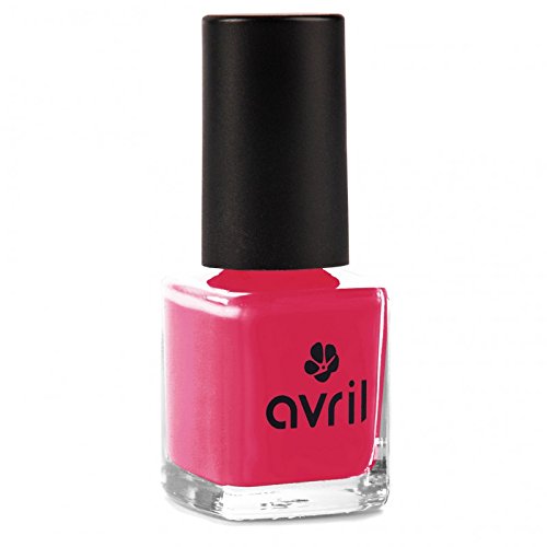 AVRIL – Smalto Vegano Senza Prodotti Chimici – Tonalità Sorbetto Fragola – Effetto Brillante, Facile Applicazione – Non Testato su Animali – 7ml