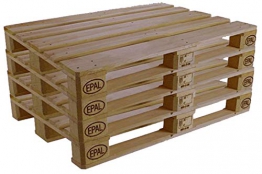 Bancali epal pedane pedana pallet bancale usate seminuove 80x120 H 15 cm in legno - 1