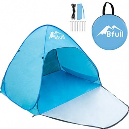 Bfull Tenda da Mare per 1/2 Persone con Protezione Raggi UV, Tenda da Spiaggia - 1