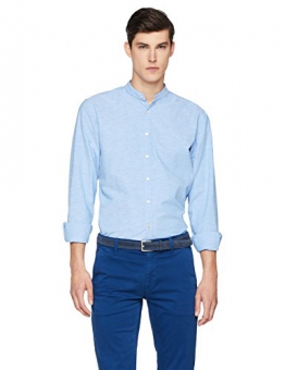 BOSS Casual Eeasy_2, Camicia Uomo, Blu (Open Blue 460), Small - 1