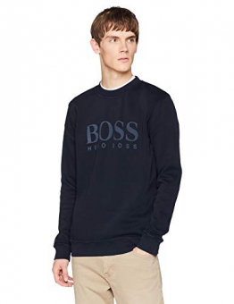 BOSS Casual Weave, Felpa Uomo, Blu (Dark Blue 404), XXX-Large - 1