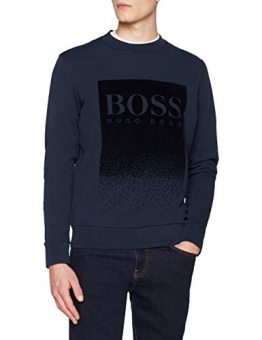 BOSS Casual Wolflike, Felpa Uomo, Blu (Dark Blue 404), Large - 1