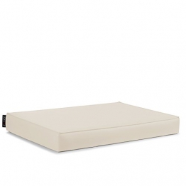 CAB BAVARO Free Beige Cuscino BANCALE Mis. 82x122 h.11 cm in Ecopelle - 1