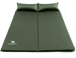 CAMEL CROWN Doppio materassini da Campeggio autogonfiabili Materassino da Campeggio Ultraleggero Doppio Letto Camping Sport e Tempo Libero Escursionismo - 1