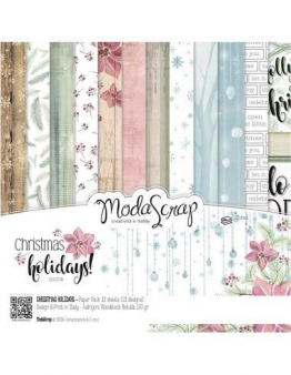 Carte Moda Scrap 12”x12” – Christmas Holidays - 1