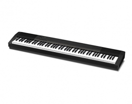 Casio CDP-130BK Pianoforte digitale a 88 tasti pesati polifonica a 48 voci con 8 effetti e interfaccia USB, Nero - 1