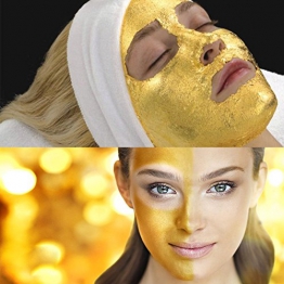 Cosprof 24K Gold Facial Mask for Anti Wrinkle Anti Aging Facial Treatment,Wrinkles and Fine Lines Minimizer,Acne Scar Treatment & Blackhead Remover- 8.8 Oz - 1