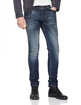 Diesel Tepphar L.32 Pantaloni Jeans Slim Uomo, Blau (Denim 01) 33W x 32L - 1