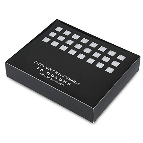 FantasyDay® 78 Colori Palette Ombretti Cosmetico Tavolozza per Trucco Occhi – Adattabile a Uso Professionale che Privato