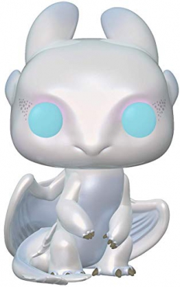 Funko Pop: How To Train Your Dragon 3: Light Fury Trainer, Multicolore, 36369 - 1