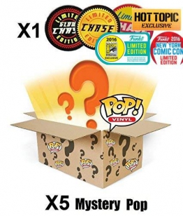 Funko POP! Mystery 6 Pack include 1 Random edizione limitata, esclusivo o Chase figura - 1
