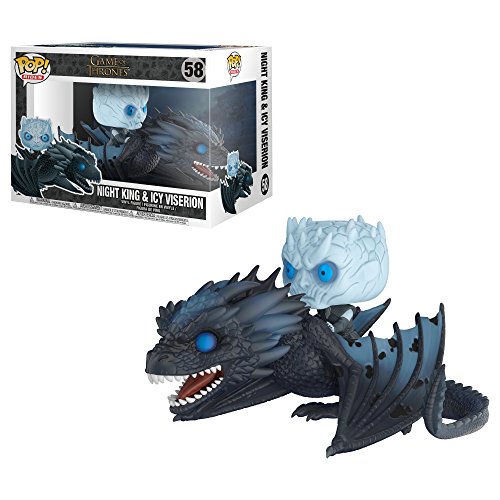 Funko Pop! Rides Game of Thrones Viserion & Night King Statua Collezionabile Colore Standard 28671