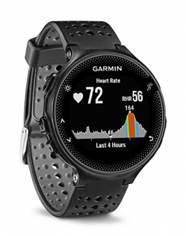 Garmin Forerunner 235 GPS Sportwatch con Sensore Cardio al Polso e Funzioni Smart, Nero/Grigio - 1