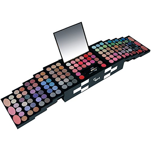 Gloss! DC016 Makeup Palette Professionali, 151 Pezzi, Nero
