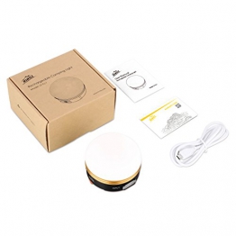 HiHiLL Lampade da Campeggio, Lanterna LED Ricaricabile, Esterna Portatile Resistenza alla Pioggia con 3 Modalità per Pesca Trekking Escursione e Emergenza - 1
