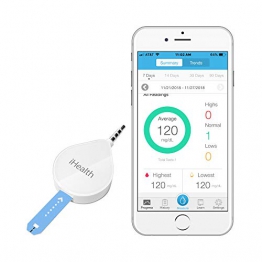 iHealth BG1 Mini Glucometro, Trasmissione via Cellulare - 1