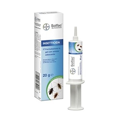 INSETTICIDA BAYER SOLFAC GEL LIQUIDO SCARAFAGGI 20G BLATTE VELENO INSETTI
