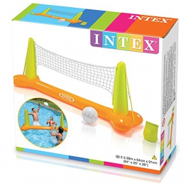 Intex-56508 Gioco Volley Galleggiante, Colore Giallo/Verde, 239 x 64 x 91 cm 56508 - 1